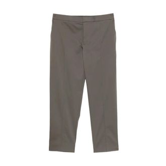 Ermenegildo Zegna Suit Trousers, male, Brown, Size: 2XL Long Formal Trouser