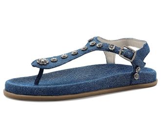 Seychelles Sunday Funday Womens Sandals Denim : 10 M, Textile