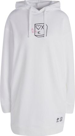 adidas (WMNS) adidas Original ANDRE SARAIVA hooded dress White HY4270