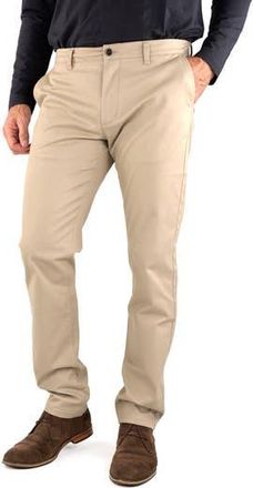 Tailor Vintage Straight Leg Stretch Cotton Twill Chino Pants in Summer Khaki at Nordstrom Rack, Size 38