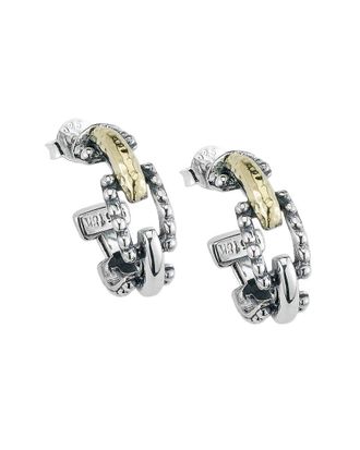 Samuel B. 18K & Silver Earrings