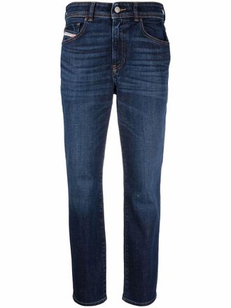 Diesel 2004 09B90 tapered jeans - Blue