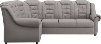 HOME AFFAIRE Ecksofa »Boston L-Form« mit hoher Rückenlehne, wahlweise mit Bettfunktion & Stauraum