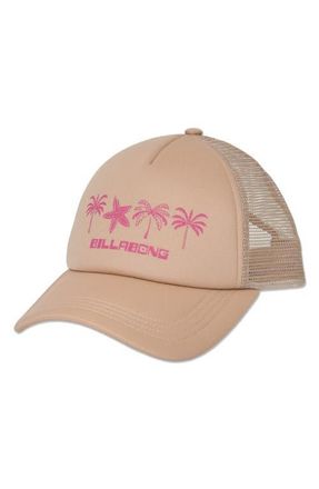 Billabong Across Waves Trucker Hat in Oatmeal at Nordstrom