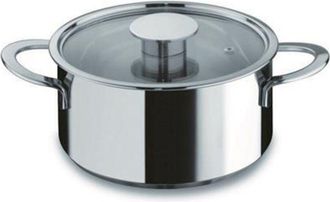 Mepra Casseruola Fonda Gourmet Inox Con Coperchio 22 cm