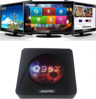 Trade Shop Trade Shop - Tv Smart Box 8k Android 10 Wifi 64g Rete 5g Con Telecomando Box Bluethoot Q96x