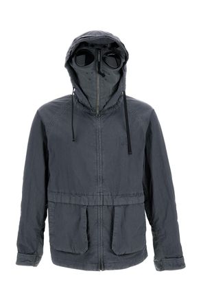 C.P. Company Grey 50 Fili Wax Explorer Jacket