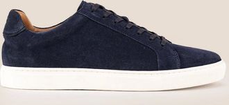 Oswin Hyde Mens Harper Navy Suede - Size: 11