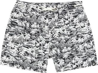 Palm Angels Hombre, Trajes de ba&ntilde;o, Negro, Talla: M