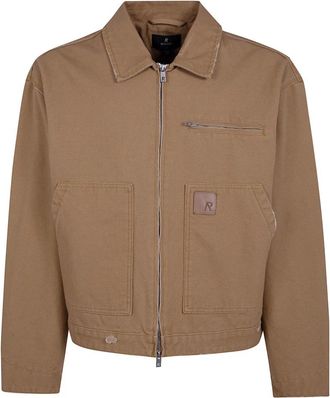 Represent Worker Jacket - Heren - Zomerjassen - Bruin - S - Katoen - Jassen