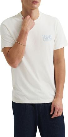Lee Essential Graphic T-Shirt in Ecru at Nordstrom, Size Xx-Large