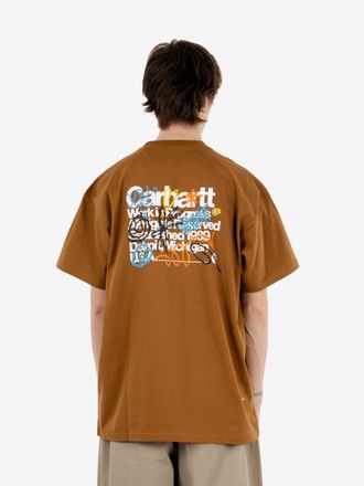 Carhartt Work in Progress S/S Primary T-Shirt Hamilton brown