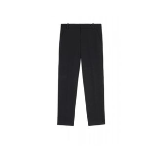 Pinko Pinko, Dames, Broeken, Zwart, Maat: 2XS Leer