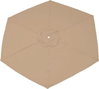 Infinite Sombrilla De Repuesto Con Ventilaci&oacute;n T&eacute;rmica [cubierta] + [material De Poli&eacute;ster Negro/verde/marfil/marr&oacute;n] + [di&aacute;metro 193 Cm] + [ventilaci&oacute;n &Uacute;nica 
