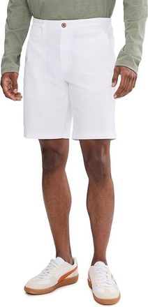 Tommy Bahama Boracay Island Chino FF 9 Mens Shorts White : 33 9, Cotton/Lyocell/Spandex