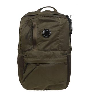 C.P. Company Nylon B Backpack - male - C.P. Company - Backpacks - Green - ONE SIZE - Bags