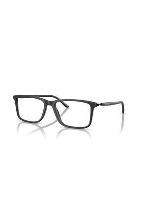 Giorgio Armani 56mm Rectangle optical glasses in Black at Nordstrom