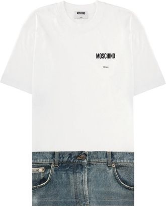 Moschino T Shirt With Logo