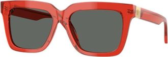 Versace Grey Square Ladies Sunglasses VE4498 528087 55