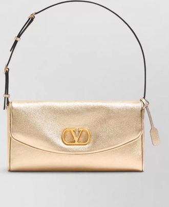 Valentino Garavani de vain small leather clutch bag