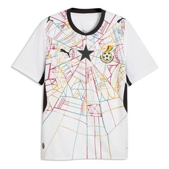 Puma Ghana 2026 Home Jersey PUMA White PUMA Black 783419-01