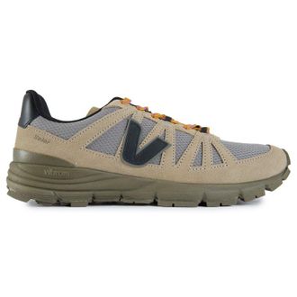 Veja Mens Salar Alveomesh Trainers - Taupe Suede - Size UK 10