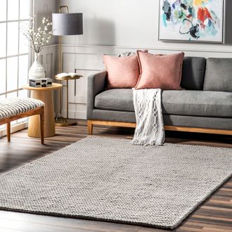 nuLOOM Penelope Braided Wool Area Rug