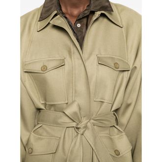 Frankie Shop Kelia Military Jacket - Green