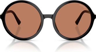 Miu Miu Sunglasses Mub02 S 16 K90 Q Black/Brown Women