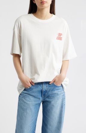 Rip Curl Sports Department Relaxed Graphic T-Shirt in Bone at Nordstrom, Size Xx-Large