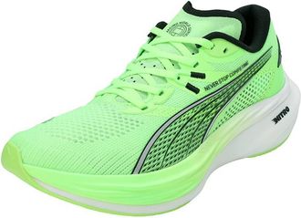 Puma Puma Deviate Nitro 3 Hyrox Mens Road Running Shoes Green Glare 7