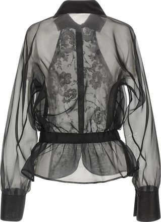 Ermanno Scervino Silk and Lace Blouse