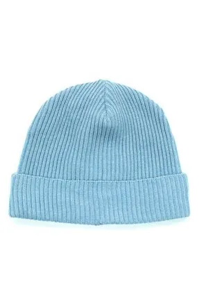 Portolano Merino Wool Rib Cuff Beanie in Periwinkle at Nordstrom Rack