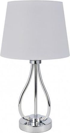 Fabrilamp Fabrilamp - Sobremesa Dubrovnik 9w 4000k+ 1xe27 Cromo 675 Lm Doble Encendido 46x26x26 Cm