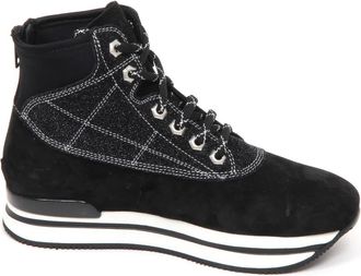 Hogan Duck Mountain Boot Schoen - Dames - Sneakers - Zwart - 37 1/2 EU - Schoenen