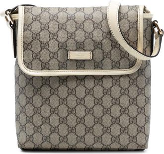 Gucci Pre-owned Gucci GG Supreme Crossbody Unisex 223666 203998