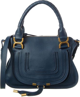 Chlo&eacute; Marcie Small Leather Satchel