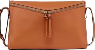 MCM Diamant 3D Shoulder Bag in Calf Leather in Brown at Nordstrom, Size Large