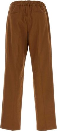 Valentino Garavani Mens Collection Trousers Brown Cotton