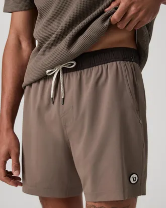 Vuori Clothing Kore Shorts Lined 5 | Blue Haze Juniper | XS, Size Extra Small