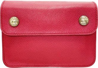 Herm&egrave;s Kara Leather Pochette (Pre-Owned)