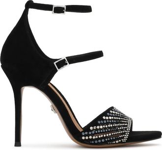 Kazar Stiletto Hak Sandalen - Dames - Sandalen met hakken - Zwart - 41 EU - Su&egrave;de - Schoenen