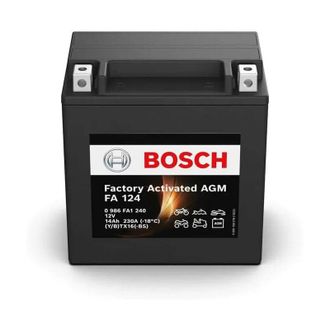 Bosch Bater&iacute;a De Moto Fa124 (ytx16-bs-1) 14ah 230a 12v