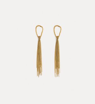 Forte_Forte Sculpture Fringed Earrings