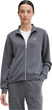 Emporio Armani 7W000191 Zip-through Sweatshirt - Dames - Vesten met rits - Grijs - S - Hoodies & sweatvesten