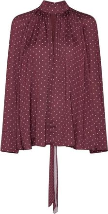 Rotate Rotate Birger Christensen, Donna, Camicette, Rosso, S, new