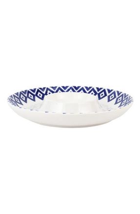 Vietri Santorini Chips & Dip Serving Dish in Blue at Nordstrom