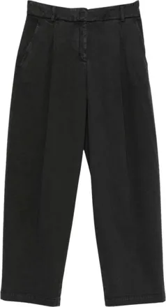 Via Masini 80 Pantalones Acortados - Trousers - Mujer - Negro - 2XS