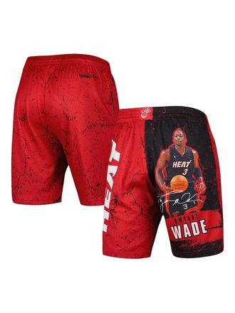 Mitchell & Ness Dwyane Wade Miami Heat Hardwood Classics shorts - Red