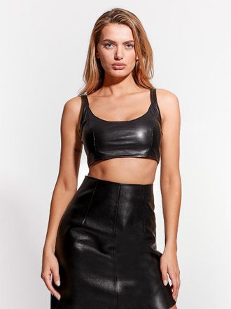AS by DF Mercury Recycled Leather Bralette